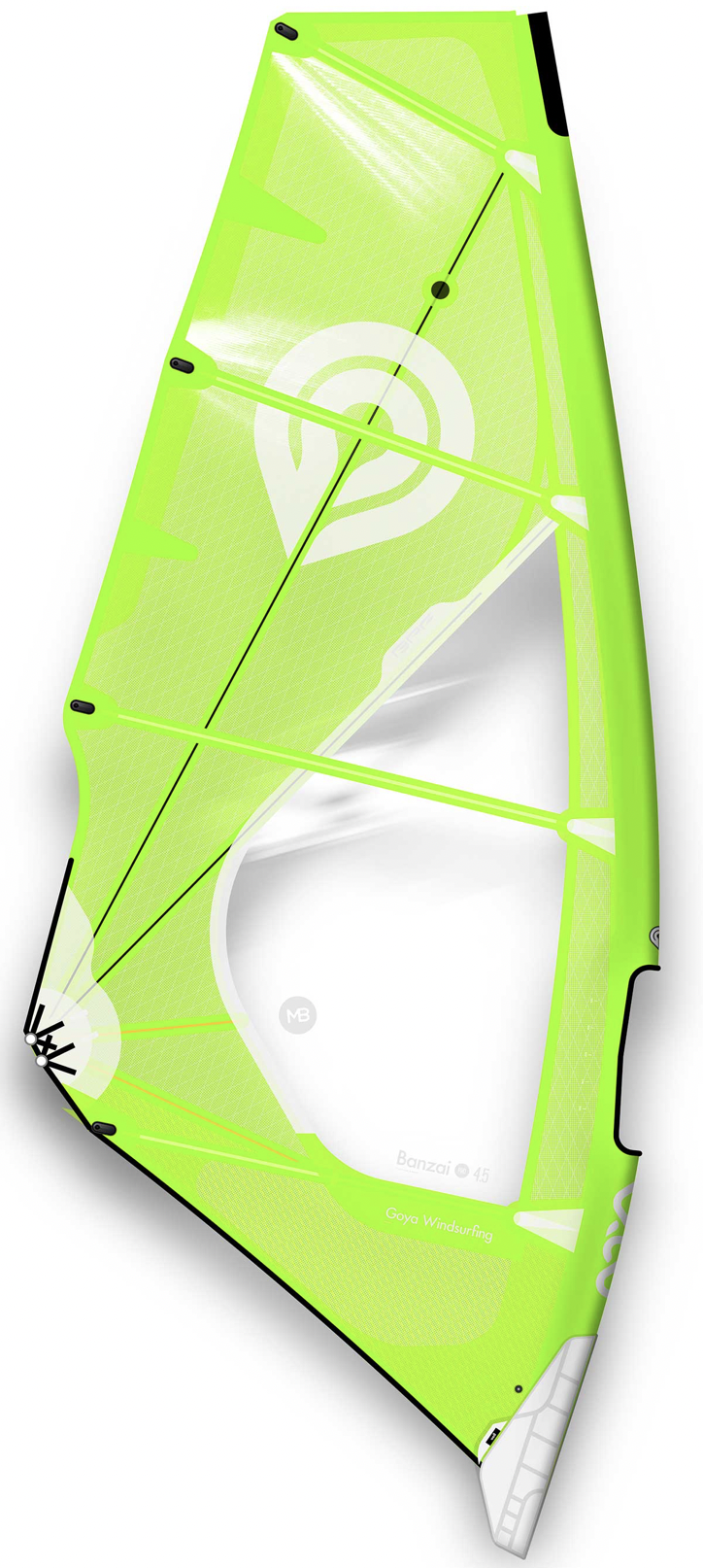 Goya Sails Banzai pro 4.7 yellow｜鎌倉の老舗ウィンドサーフィン ...